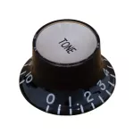 PARAMOUNT® KST42BK, Black SG Guitar button, Tone Knob for Les Paul Guitars, guitar tone buttons