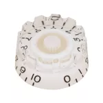 Paramount® KSP25WH ปุ่ม Tone&Volume กีตาร์ไฟฟ้าทรง Les Paul สีขาว Tone&Volume Knob for Les Paul Guitars