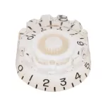 Paramount® KSP25WH ปุ่ม Tone&Volume กีตาร์ไฟฟ้าทรง Les Paul สีขาว Tone&Volume Knob for Les Paul Guitars