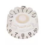 Paramount® KSP25WH ปุ่ม Tone&Volume กีตาร์ไฟฟ้าทรง Les Paul สีขาว Tone&Volume Knob for Les Paul Guitars