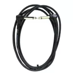 Carlsbro สายแจ็คโมโน สายแจ็คกีตาร์ ยาว 2 เมตร หัวงอ 2 ด้าน รุ่น BC334-2M Mono Instrument Cable