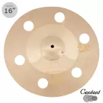 Centent B10A-16Z Cymbals 6 Holes แฉ ขนาด 16 นิ้ว แบบ Ozone จาก ซีรีย์ B10 Age ทำจากทองแดงผสม Bronze Alloy โลหะผสมบรอน