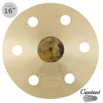CENTENT EP-16Z Cymbals 6 HOLES 16 inch OZONE from the B20 Emperor series made of copper mixed with bronze alloy.