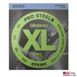 D'Addario® EPS165 สายกีตาร์เบส 4 สาย วัสดุโลหะอัลลอยด์ ของแท้ 100% Custom Light, 45-105 ** Made in USA **