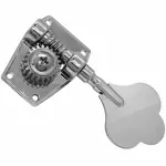 Paramovet Base guitar knob Metal/has a cover model JB128CR Tuning Machine Heads for Bass Guitar.