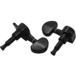 Paramount ลูกบิดกีตาร์โปร่ง อย่างดี ติดข้างเดียว นิกเกิลเคลือบดำ รุ่น J02BK Tuning Machine Head for Acoustic Guitar