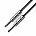 Switchcraft® หัวแจ็คกีตาร์ แบบหัวตรง 1/4" อย่างดี รุ่น 280 Guitar Plug