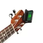 D'Addario® เครื่องตั้งสายกีตาร์ แบบหน้าจอพับเก็บได้ รุ่น PW-CT-10 Clip-On Headstock Tuner