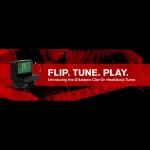 D'Addario® เครื่องตั้งสายกีตาร์ แบบหน้าจอพับเก็บได้ รุ่น PW-CT-10 Clip-On Headstock Tuner