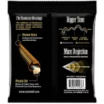 ERNIE BALL® Aluminum Bronze สายกีตาร์โปร่ง เบอร์ 11 แบบหุ้มอลูมินั่มทองแดง 100% Light .011 - .052 ** Made in USA **