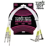 ERNIE Ball® Effect / Jack connector, 46 cm long effects, bent head / 1 pack of 3 packs, there are 3 lines.