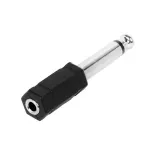 Carlsbro, a small jack head, a mono 3.5mm FeMale MONO MONI PLUG to 1/4 "Male MONO Phone Jack Adapter Model CC308 ** Buy 1 get 1 **