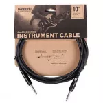 D'Addario® 3-meter jackar cable, good head/straight head, Classic Series Instrument Cable PW-CGT-10