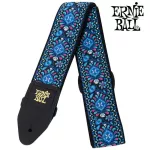 ERNIE BALL® Guitar Shoulder Strap 3in1 Art pattern for Airy Guitar/Electric Guitar/Classic Jacquard Indigo Orchid ** Made in USA **