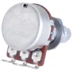 Paramount H34 A500K OHM Tone Tone button, small stalk, Audio Pot Guitar Potentiometer SPLIT SHAFT VOLUT VOLUME and Tone Controls / Long Shaft