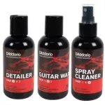 D'Addario® น้ำยาทำความสะอาดกีตาร์ ที่ทำความสะอาดกีตาร์ทุกขั้นตอน ครบเซ็ต 3 สูตร Daddario Guitar Care & Cleaner Set ** Made in USA **