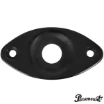 Paramount HJ-002 Steel Jack For the LES PAUL electric guitar, Les Paul Jack Plate Black