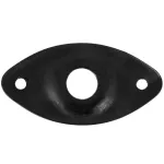 Paramount HJ-002 Steel Jack For the LES PAUL electric guitar, Les Paul Jack Plate Black