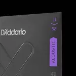 D'Addario® XTABR1152 Airy guitar line No. 11 coated line 80/20 Bronze XT Custom Light .011 - .052 ** Made in USA **