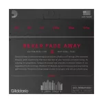 D'Addario® XTC45, Classy Nylon Silver Strap, Copper Wire, Silver Cover, XT Normal Tension, 28-44W ** Made in USA **