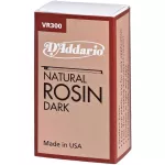 D'Addario® VR300 Professional Violin Rubber Made from natural materials, black amber, Violin Rosin ** Made in USA **