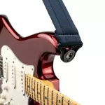 D'Addario® Auto Lock Strap, MIDNIGHT, Automatic Pin 2 inch // Made in Canada