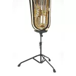 K&M® Tuba Stand, Perfor Tuba Stand, can adjust the height 45-80 cm. Supports up to 10 kilograms. Model 14950-000-01 ** Made in Germany **
