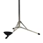 K&M® Bassoon Stand Stainless Silver Stainless Silver Adjustable Model 15040-000-55