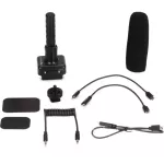 Ik Multimedia® Irig Mic Video Mike Mike Mobile Mobile Professional Quality + Free Base connected to Camera & Sponge Mike & Line