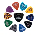 Alice, random box, guitar, assorted size, thickness, amount 10, suitable for acoustic guitar, electric guitar ** free, picker storage