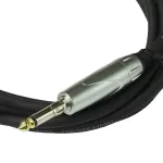 CARLSBRO 3 meters of the Connector Lock Jack Star BJ004-3M Guitar Cable, 3M guitar jack cable