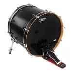 Evans ™ Drum Leather / 22 -inch bass drum leather, 2 -layer black oil model BD22HBG Hydraulic ™ Bass BASTER DRUMHEAD ** Made in USA **
