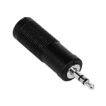 Carlsbro, a big jack head, is a stereo 1/4 "Female Stereo Phone Plug to 3.5mm Male Stereo Mini Jack Adapter CC321 ** Buy 1 get 1 **