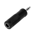 Carlsbro, a big jack head, is a stereo 1/4 "Female Stereo Phone Plug to 3.5mm Male Stereo Mini Jack Adapter CC321 ** Buy 1 get 1 **