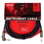 D'Addario® 3-meter guitar jack cable with a Circuit Breaker signal bent. PW-AGLRA-10 10FT model.