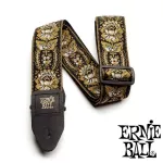 ERNIE BALL® สายสะพายกีตาร์ 3in1 ลวดลายศิลปะ สำหรับกีตาร์โปร่ง/กีตาร์ไฟฟ้า/กีตาร์เบส รุ่น Classic Jacquard Gold ** Made in USA **