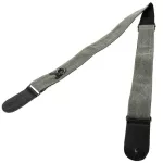 Alice, guitar strap, cotton material, 5 cm wide, with hanging rings With a gray guitar head tie model A040-A3 + free Pig ** with a pic, guitar storage box **