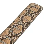 Alice, guitar sash Electric guitar sash 7 cm width of artificial leather material, Snake scales, model A040-P2 + free, free guitar, ** with a guitar storage channel at the logo **