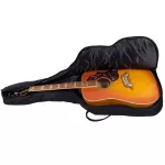 Epiphone Guitar Bag For a 39-41 inch guitar, 20 mm thick, double zipper system has a store storage. Can be worn for all models, all EPB20-VIP models