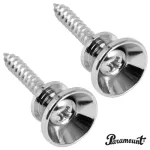 Paramount He-004, 2 guitar strap pins, metal head, 12 mm. Guitar Strap Button ** 1 pack with 2 pieces **
