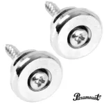 Paramount HE-014 หมุดสายสะพายกีตาร์ 2 ตัว แบบโลหะ หัวใส่ขนาด 17 มม. Guitar Strap Button ** 1 แพ็ค มี 2 ตัว **