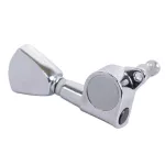 Paramount J04 Chrome ลูกบิดกีตาร์โปร่ง อย่างดี แบบโลหะ ติดตั้ง 2 ช้าง Tuning Machine Head for Acoustic Guitar + แถมฟรีน็อต ** Made in Korea **