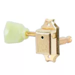 Paramount J44 Gold, airy, metal guitar knob, 2 elephants, plastic knob, jade color + free nut with installation ** Made in Korea **