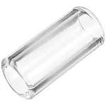 D'Addario® PWGS-SL สไลด์แก้ว แหวนสไลด์กีตาร์ อย่างดี ขนาดใหญ่ รูกว้าง 21.5 มิล ยาว 60 มม Glass Guitar Slide