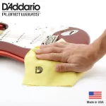 D'Addario® PWPC2, a good 2 -layer cotton guitar wipes napped cotton polishing club ** Made in USA **