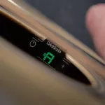 D'Addario® PW-35, guitar strap set Hidden in the Chromatic Headstock Tuner with Discreet Soundhole Clip.