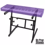On Stage® KS7350 Key Board stands / Mixer stands / Piano stand, high adjustment and width. Folding Z Keyboard Stand