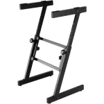 On Stage® KS7350 Key Board stands / Mixer stands / Piano stand, high adjustment and width. Folding Z Keyboard Stand