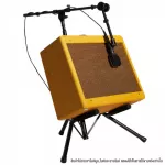 On Stage® RS7500 ขาตั้งแอมป์ แบบ 3 ขา พร้อมที่ใส่ขาไมค์บูม Tiltback Tripod Amp Stand