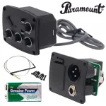 Paramount MG-30 ปิ๊กอัพกีตาร์โปร่ง แบบติดข้าง EQ 3 แบนด์ มีจูนเนอร์ในตัว รองรับหัวเสียบ XLR Acoustic Pickup + พร้อมอุป